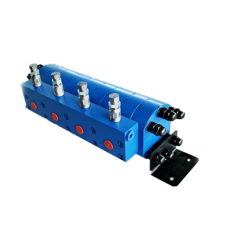 UD Series Synchonous Hydraulic Gear Flow Divider With Valve