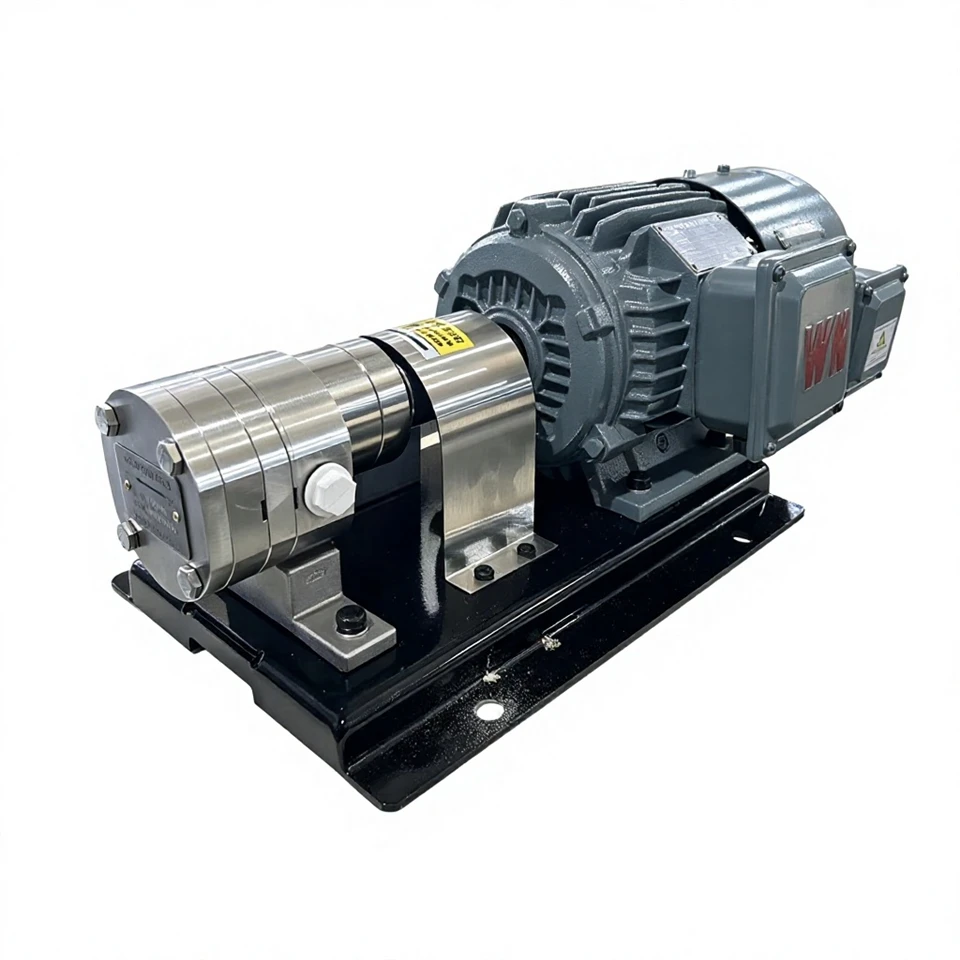 Gear Metering Pump For Negative-pressure Discharge factory