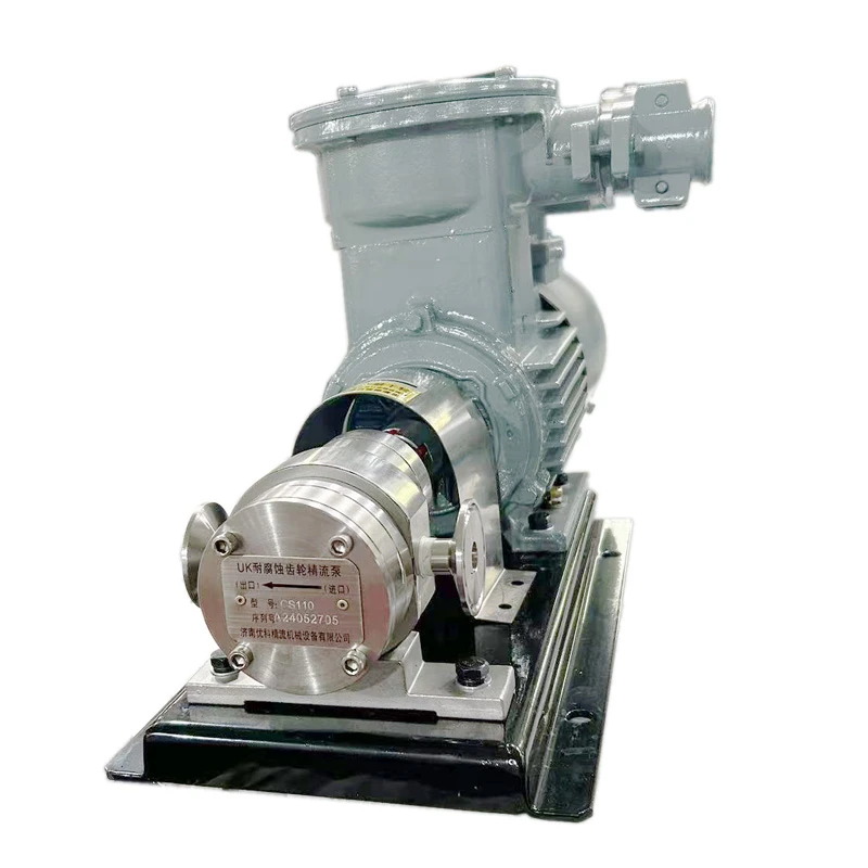 High Temperature Stainless Steel Gear Metering Pump